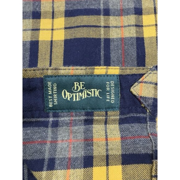 Best Made Co Mens Flannel Shirt Sz Medium Plaid Button Up Cotton Elbow Patches - Picture 10 of 14
